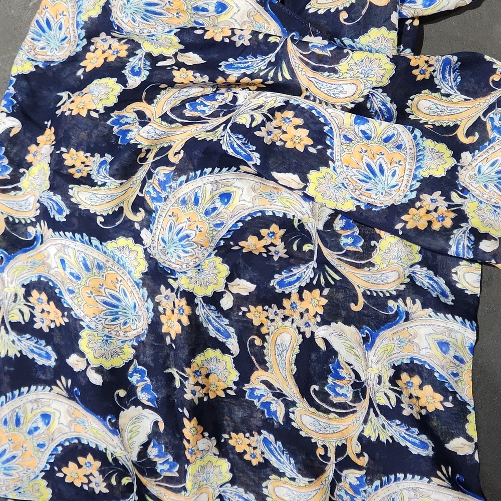 Talbots Paisley Scarf